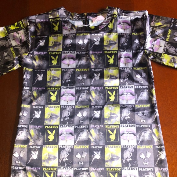 Missguided Playboy Dress - Picture 1 of 2